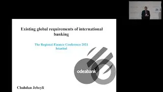 Compliance: An Introduction by Mr. Chahdan Jebeyli at the Amdeya Regional Finance Conference