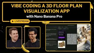 Vibe Coding a 3D Floor Plan Visualization App with Nano Banana Pro