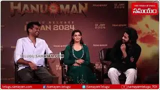 HanuMan Movie Team Special Interview | Teja Sajja | Prashanth Varma | Getup Sreenu | Samayam Telugu