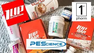 SUPPLEMENT HAUL // PEScience, 1UP Nutrition, and 1st Phorm
