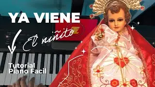 Ya viene el Niñito-Villancico Ecuatoriano-Tutorial Piano