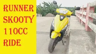 RUNNER SKOOTY 110CC RIDE/#masudbd24