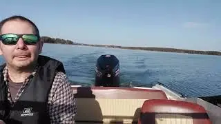 Årets första båttur