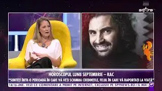 Horoscopul lunii septembrie: De la Berbec la Leu | Aflăm totul de la Barbara Băcăuanu