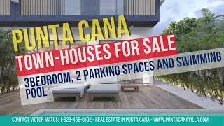 Amazing Three Bedroom Townhouse For Sale in Punta Cana ID-2001, Dominican Republic