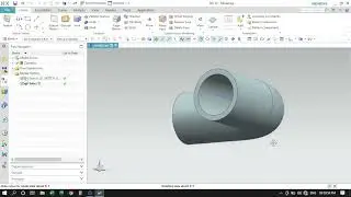 HOW TO MAKE PVC ELBOW IN UG NX