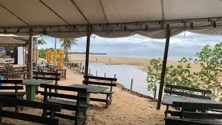 🏝️PRAIA DE TAPERAPUAN E CLIMA DE CHUVA EM PORTO SEGURO