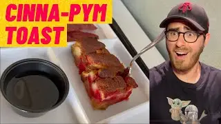 Pym Test Kitchen CINNA-PYM TOAST Food Review | Avengers Campus Disneyland
