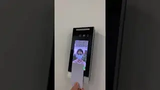 5-inch face recognition access control terminal (mask detection & card swiping)
