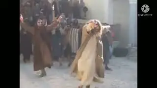 Jesus Breakdancing to Cruel Angel Thesis