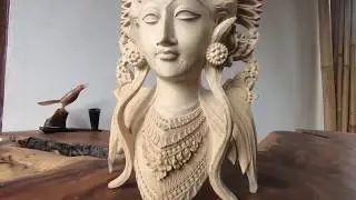 The Making of a Balinese Janger Dancer Sculpture - With Nyoman Subrata