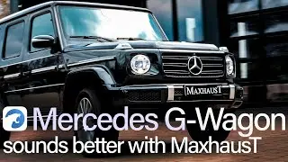Mercedes G Class 2022 with Maxhaust Version 4 | High + Deep Speaker
