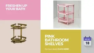 Pink Bathroom Shelves Collection Freshen Up Your Bath