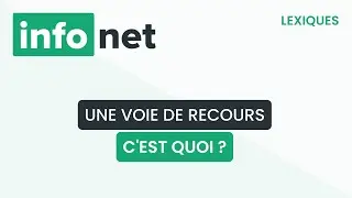 Une voie de recours, c'est quoi ? (d&eacute;finition, aide, lexique, tuto, explication)