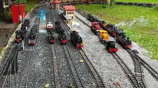 3. Gartenbahn Treffen im Bielatal Teil 2 Lokparade Spur G LGB