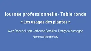 Les multiples usages des plantes