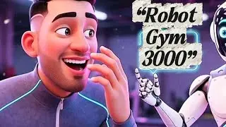 Robot Gym 3000 🤖 | When AI Teaches Humans Discipline (Funny Sci-Fi Motivation)