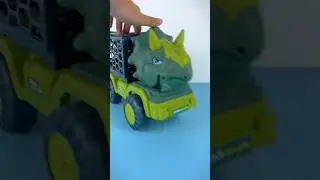 ASMR Jurassic World Unboxing Dino Truck #asmr #dinosaurs #jurassicworld