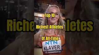 Top 10 Richest Athletes Of All Time 💵 #rich #shorts #athlete