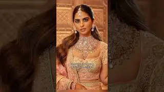 Isha Ambani outshines her bride #ambani #diamonds #ambani #wedding #gemstones #gold