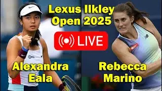 LIVESTREAM: Alexandra Eala vs Rebecca Marino | Lexus Ilkley Open 2025