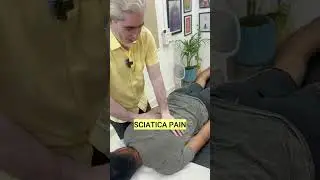 Full spine adjustment for sciatica pain by Dr. Sudarshan's chiropractic care