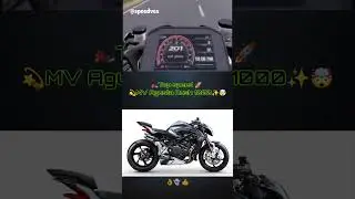 MV Agusta Rush 1000 Top Speed | Hyper Naked Superbike Performance Test 🚀🔥
