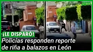 Policías de León se enfrentan a balazos contra hombres armados en la colonia San Marcos