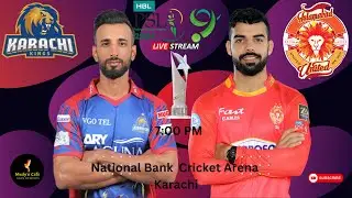 Live: KRK Vs ISU | Karachi Kings Vs Islamabad United | Live T20 match Karachi | PSL Live Match Today