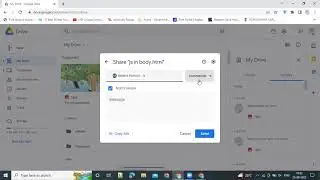 How to Share Google drive files with someone