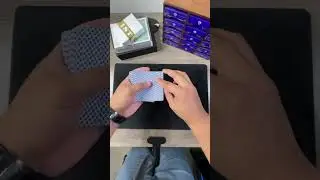 Dealing the second card BUT in slow motion