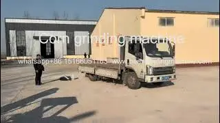 Corn grinding machine shipping./Corn grits machine/corn milling machine flour maize grits