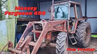 Massey Ferguson 698 - New Tractor Arrives!