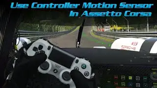 How to use Controller Motion Sensor in Racing Games