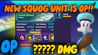 NEW SQUOG SHINY WUMBO UNIT IS OP!! Spongebob Tower Defense