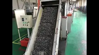 Working Site // Screw Mesh Belt Quenching and Tempering Furnace