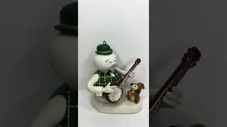 Hallmark Christmas Ornament Rudolph The Red Nosed Reindeer Sam The Snowman Banjo Holly Jolly