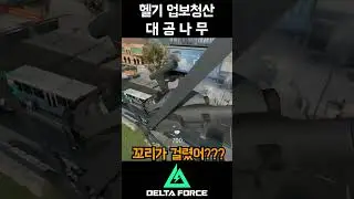 헬기가 나무에 걸렸다니까?? 정헬의 폴댄스 업보청산  [ 델타포스 ]