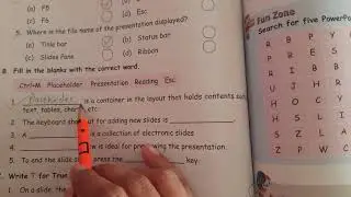 Class - 4th Presentation Software- An Introduction (Exercise video)