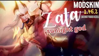 Rov Mod Skin Zata Sunlight God | มอดสกิน ซาต้า ไฟ แพท 1.46.2 เอฟเฟกต์ครบ ไม่บัค