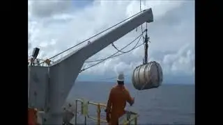 Davit lunching liferaft - Sea Survival Skills