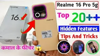 Realme 16 Pro 5G Tips And Tricks | Top 20++ Hidden Features 🔥realme 16 pro 5g