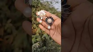 Diy Stylish Mirror Work Jewelry Ideas😱🔥#diy#jewelrymakingathome#shortsfeed#handmade#viral