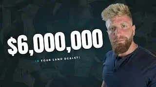 $6 Million in 4 Land Flips?! (Our Biggest Deals Ever)
