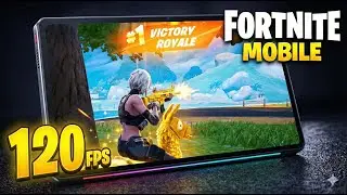 120 FPS Chapter 7 Gameplay on Fortnite Mobile Red magic Nova 
