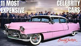 11 Most EXPENSIVE Celebrity Cars Ever Sold At Auction