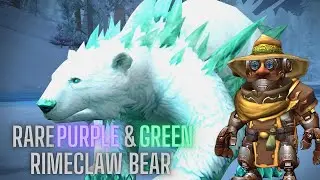 How to Tame Both Purple & Green Rimeclaw Bear | World of Warcraft 10.2+