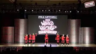 D.R.A. Street Dance Is Art - Brazil (Varsity Division) @ #HHI2016 World Prelims!!