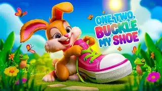 One, Two, Buckle My Shoe song | Counting Songs for kids  By @KidssVentures