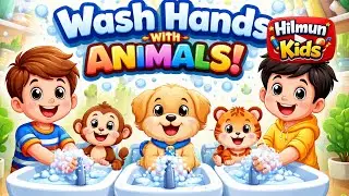 Wash Your Hands 🧼 | Fun 2D Cartoon for Kids
